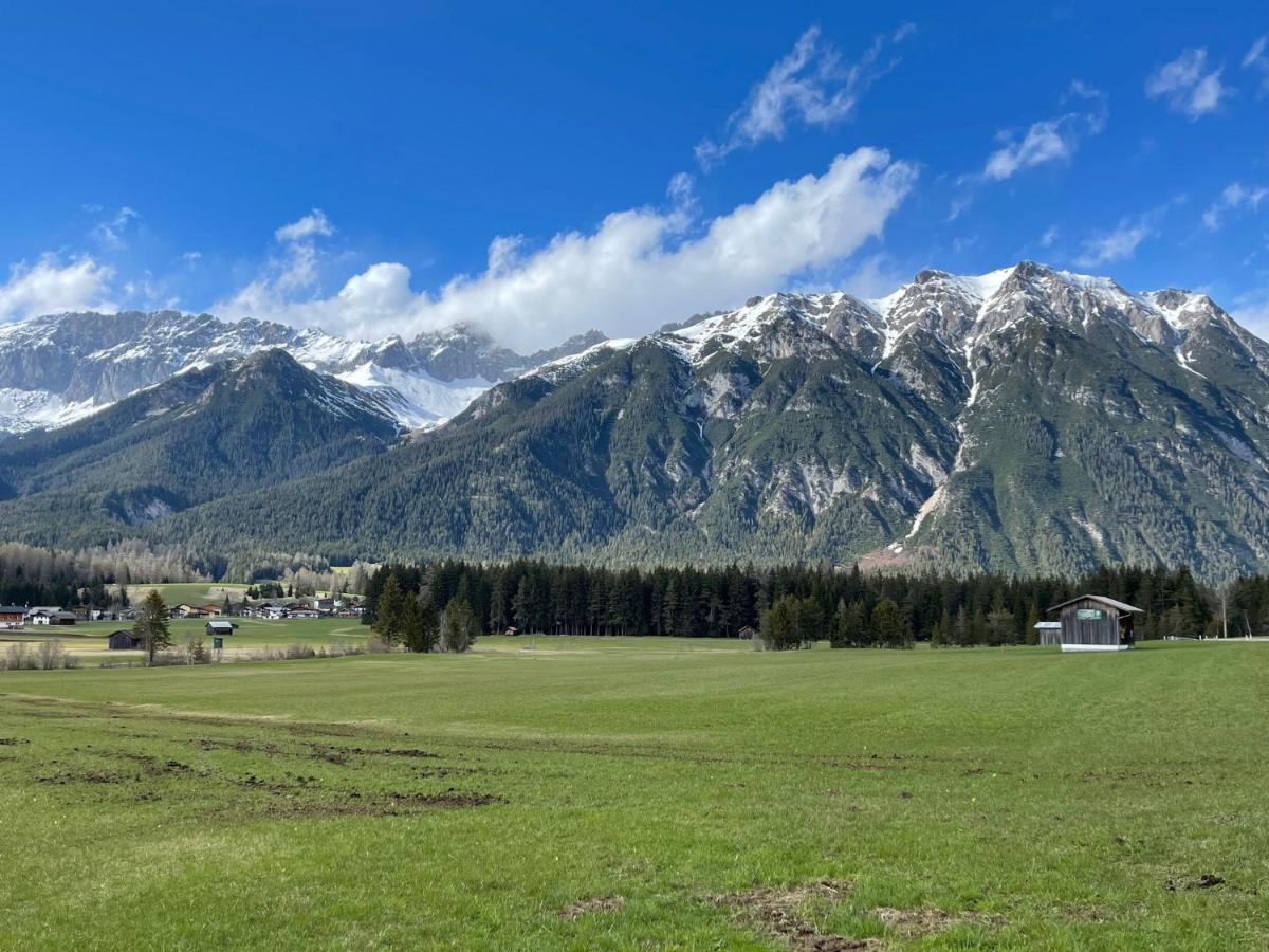 Adlerhof Lägenhet Leutasch Exteriör bild
