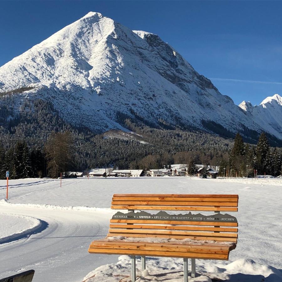Adlerhof Lägenhet Leutasch Exteriör bild