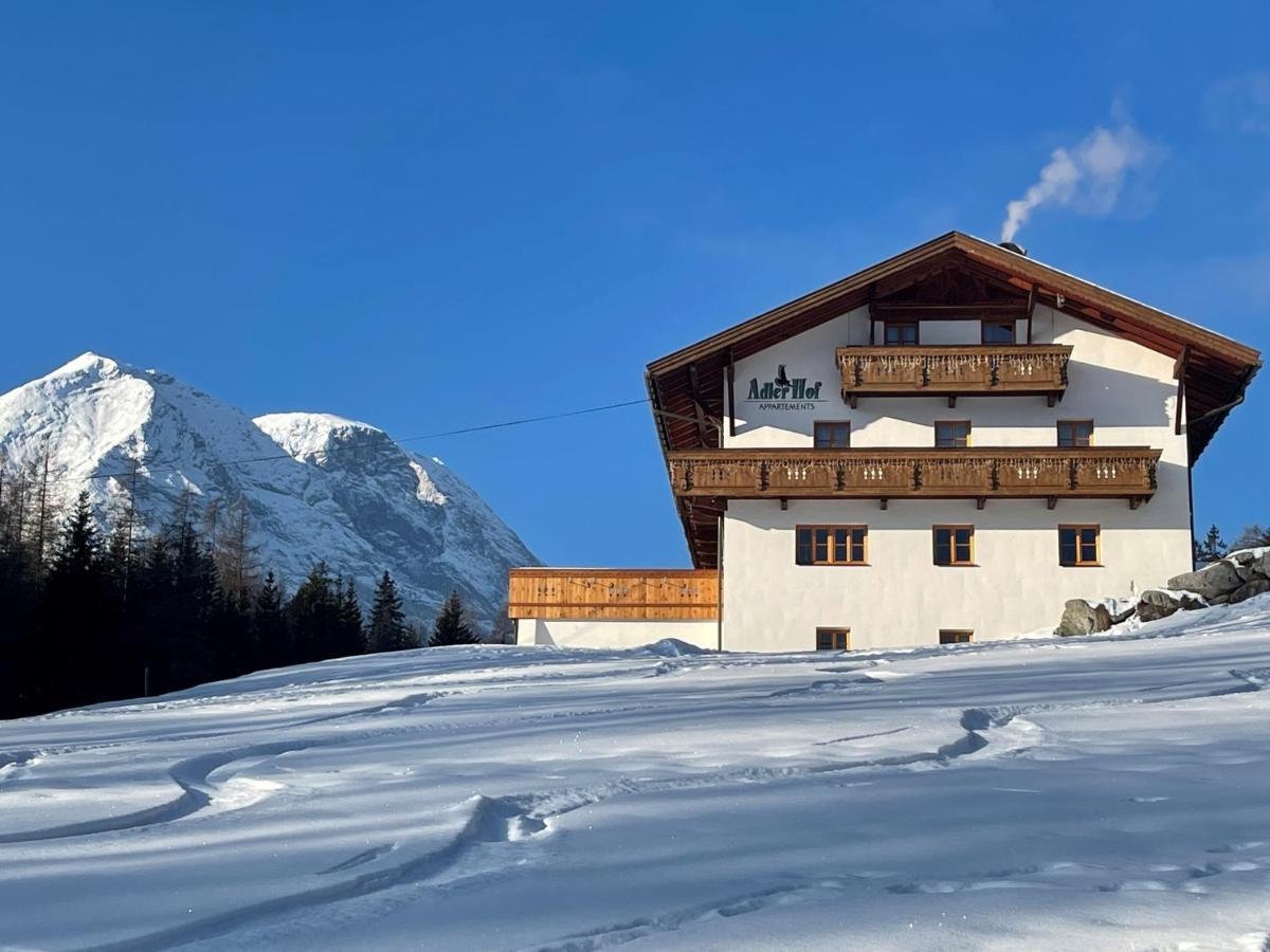 Adlerhof Lägenhet Leutasch Exteriör bild